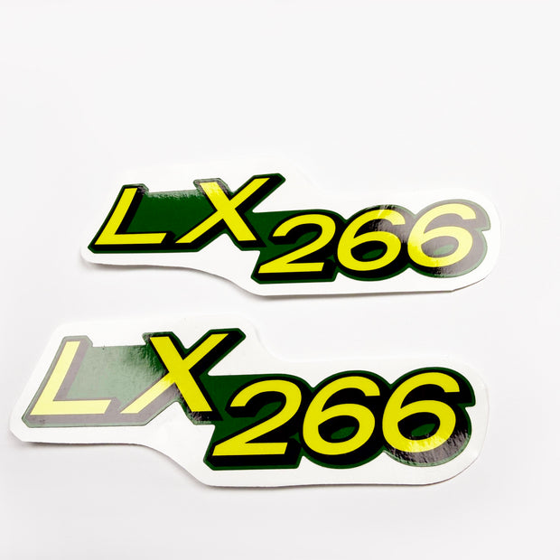 Replacement Vinyl Decal Set For LX266 Lawn Tractor Hood, stickers Handmade