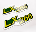 Replacement Vinyl Decal Set For LX266 Lawn Tractor Hood, stickers Handmade