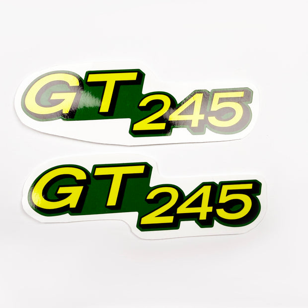 Replacement Vinyl Decal Set For GT245 Lawn Tractor Hood, stickers Handmade