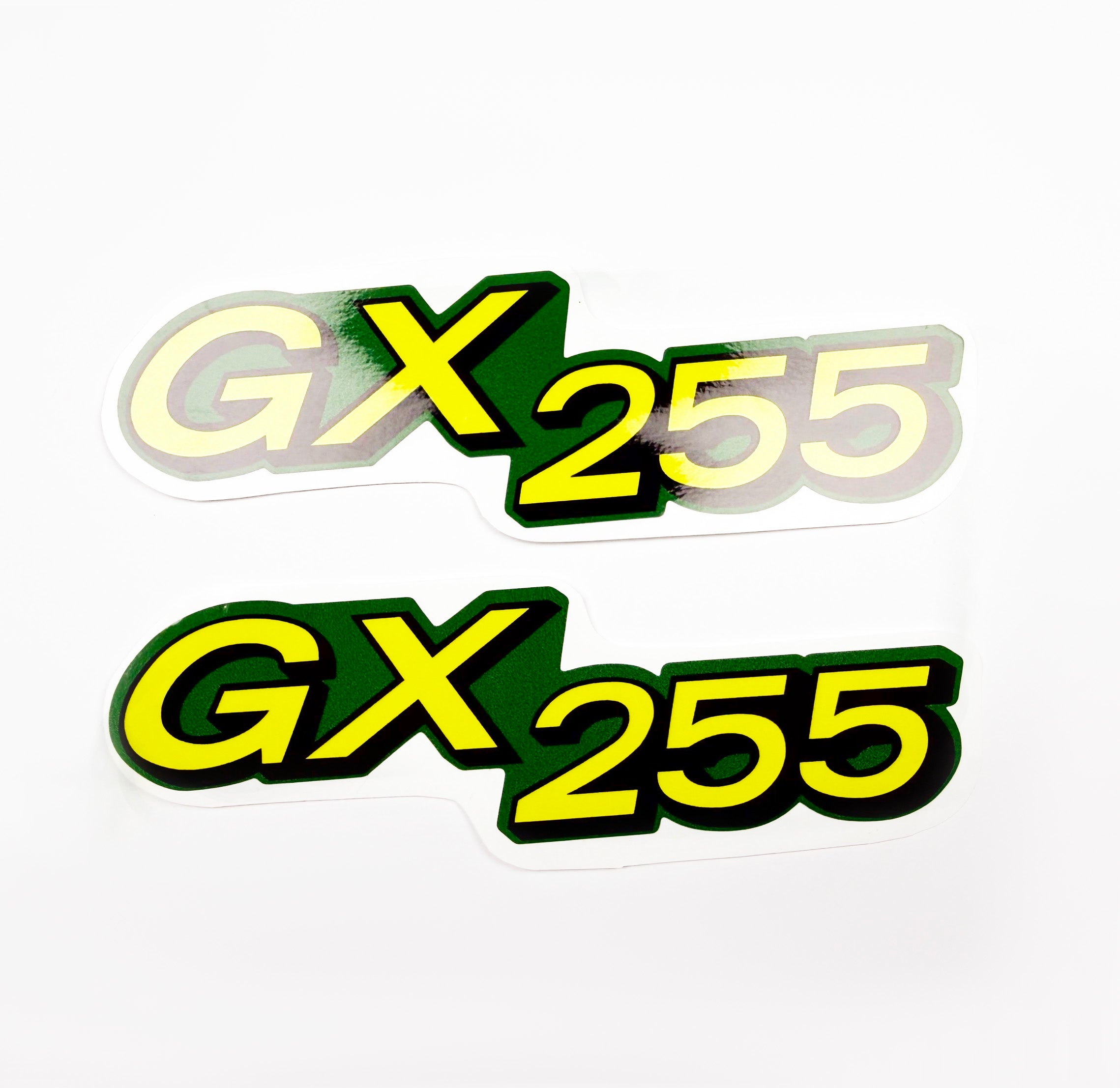 Replacement Vinyl Decal Set For GX255 Lawn Tractor Hood, stickers Handmade