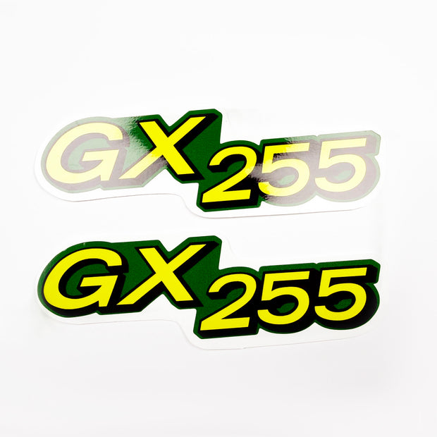 Replacement Vinyl Decal Set For GX255 Lawn Tractor Hood, stickers Handmade