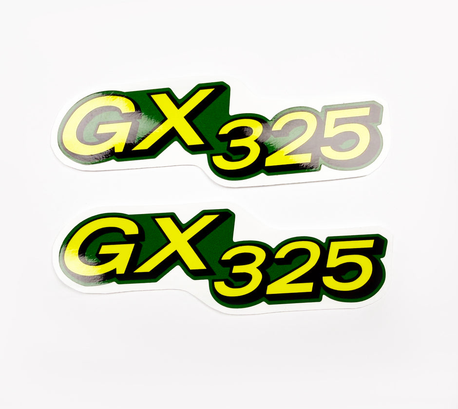 Replacement Vinyl Decal Set For GX325 Lawn Tractor Hood, stickers Handmade