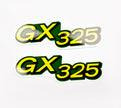 Replacement Vinyl Decal Set For GX325 Lawn Tractor Hood, stickers Handmade