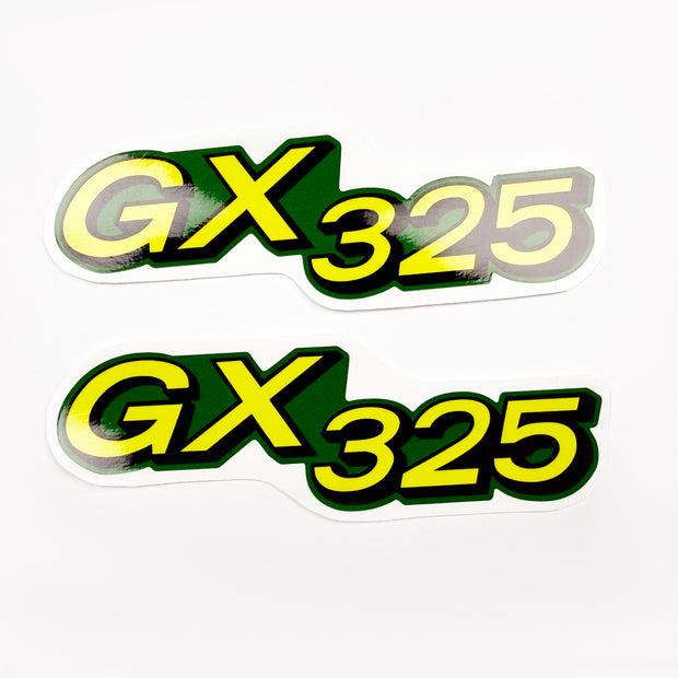 Replacement Vinyl Decal Set For GX325 Lawn Tractor Hood, stickers Handmade