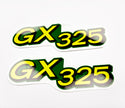 Replacement Vinyl Decal Set For GX325 Lawn Tractor Hood, stickers Handmade