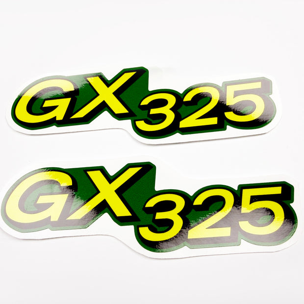 Replacement Vinyl Decal Set For GX325 Lawn Tractor Hood, stickers Handmade