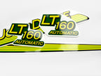 Replacement Vinyl Decal Set For LT 160 Lawn Tractor Hood, stickers set  Lawn Tractor Hood Handmade