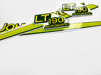 Replacement Vinyl Decal Set For LT 190 Lawn Tractor Hood, stickers set  Lawn Tractor Hood Handmade
