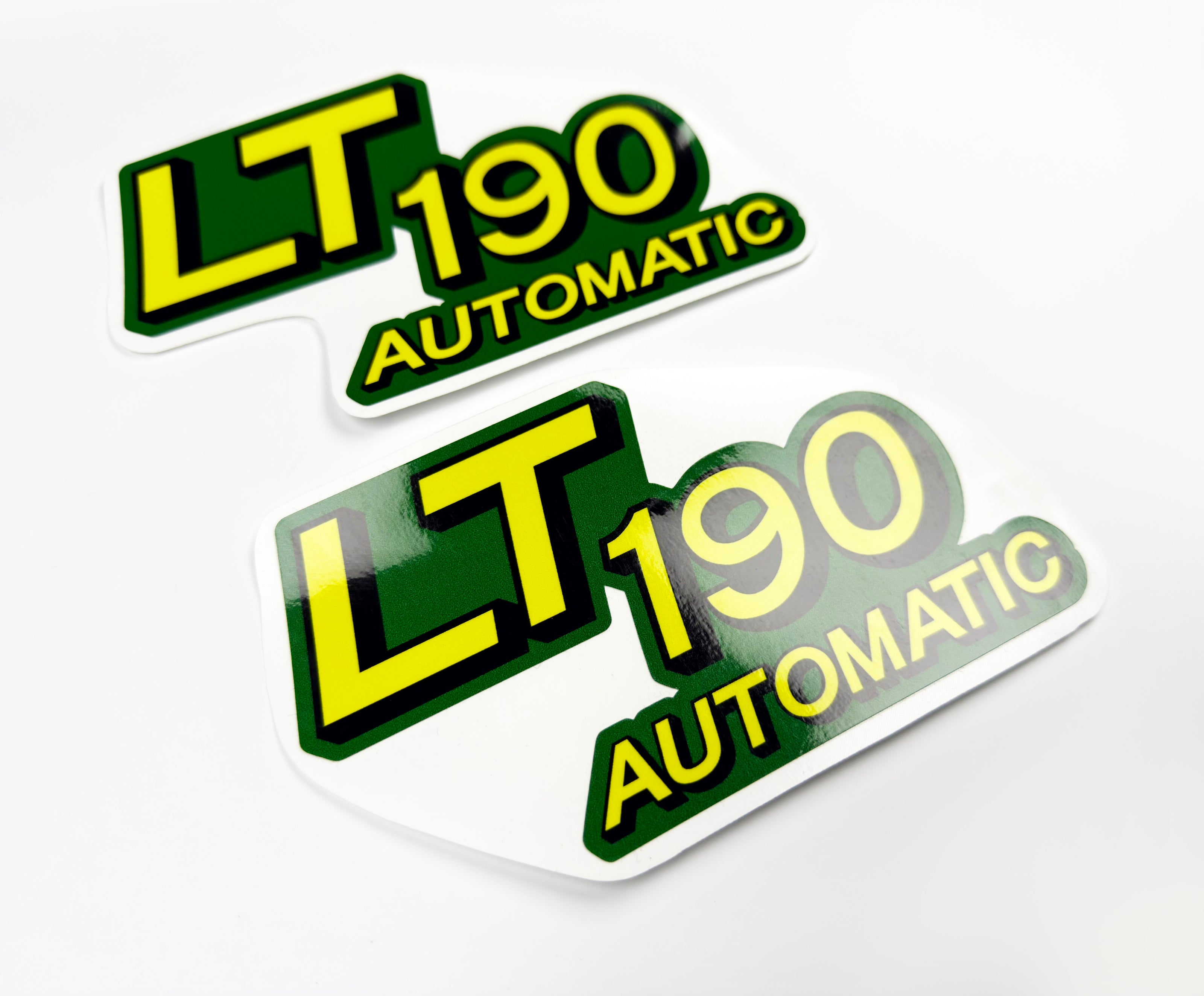 Replacement Vinyl Decal Set For LT190 Lawn Tractor Hood, stickers Handmade