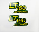 Replacement Vinyl Decal Set For LT160 Lawn Tractor Hood sticker handmade