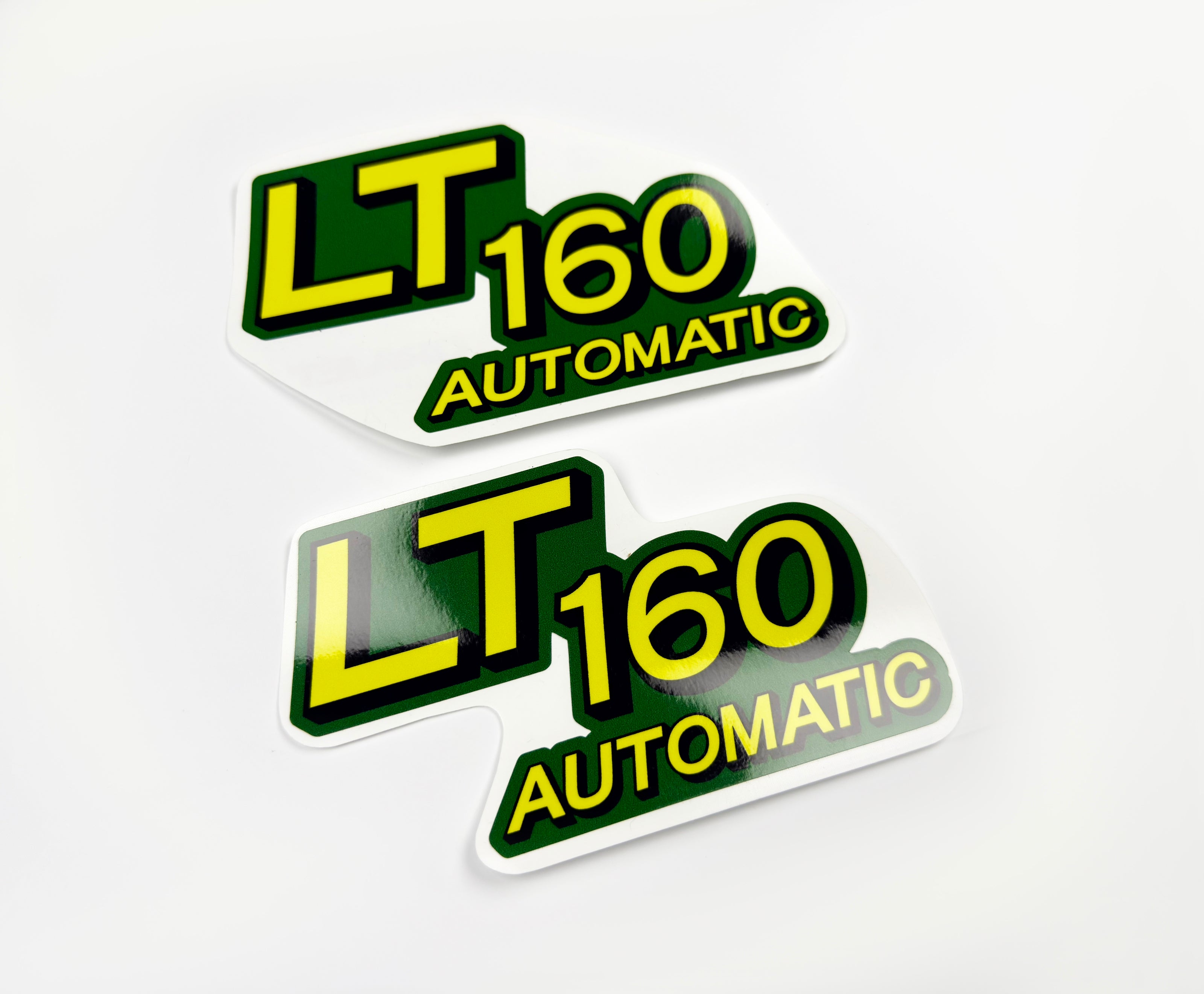 Replacement Vinyl Decal Set For LT160 Lawn Tractor Hood sticker handmade
