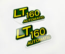Replacement Vinyl Decal Set For LT160 Lawn Tractor Hood sticker handmade
