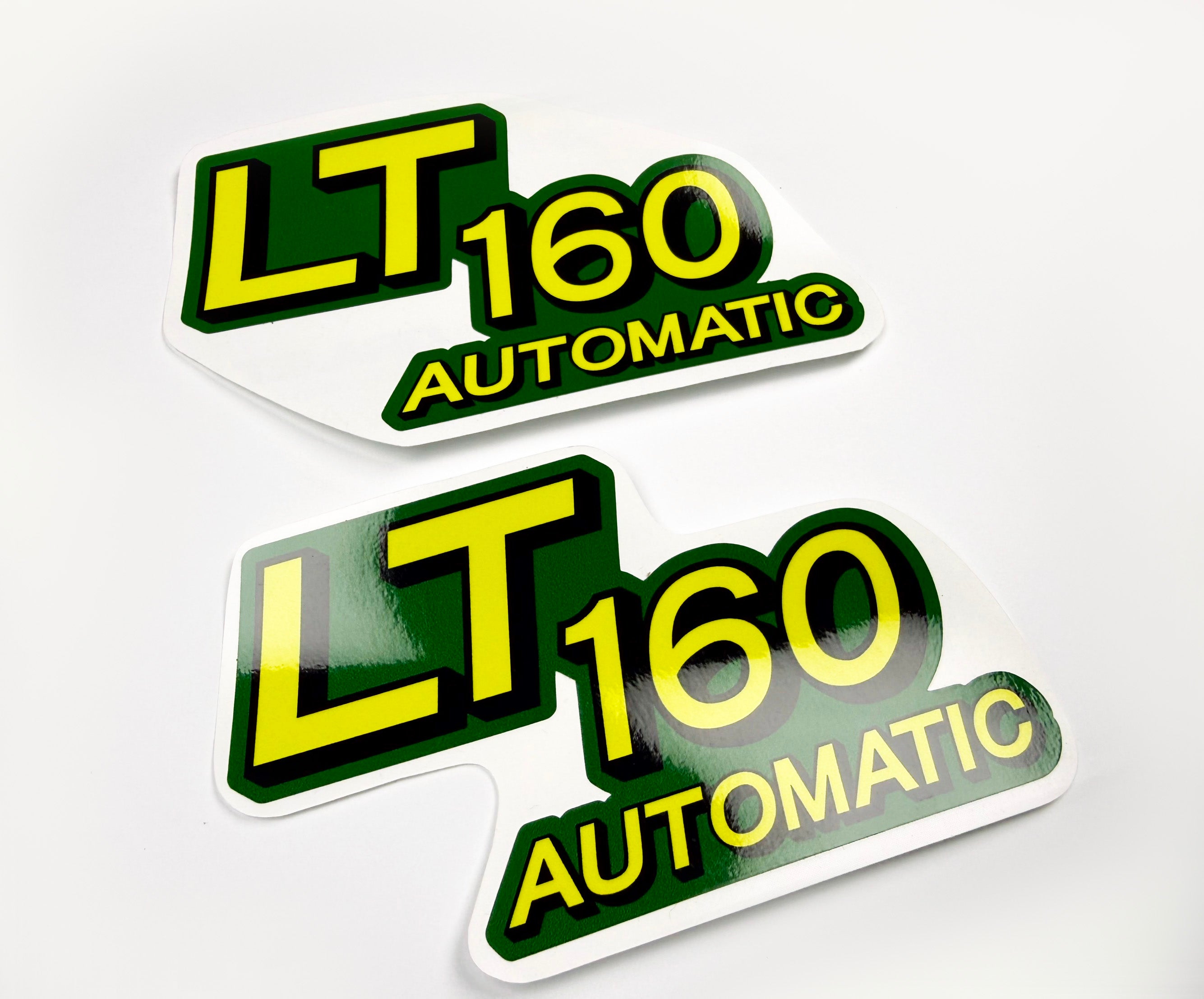 Replacement Vinyl Decal Set For LT160 Lawn Tractor Hood sticker handmade