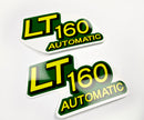 Replacement Vinyl Decal Set For LT160 Lawn Tractor Hood sticker handmade