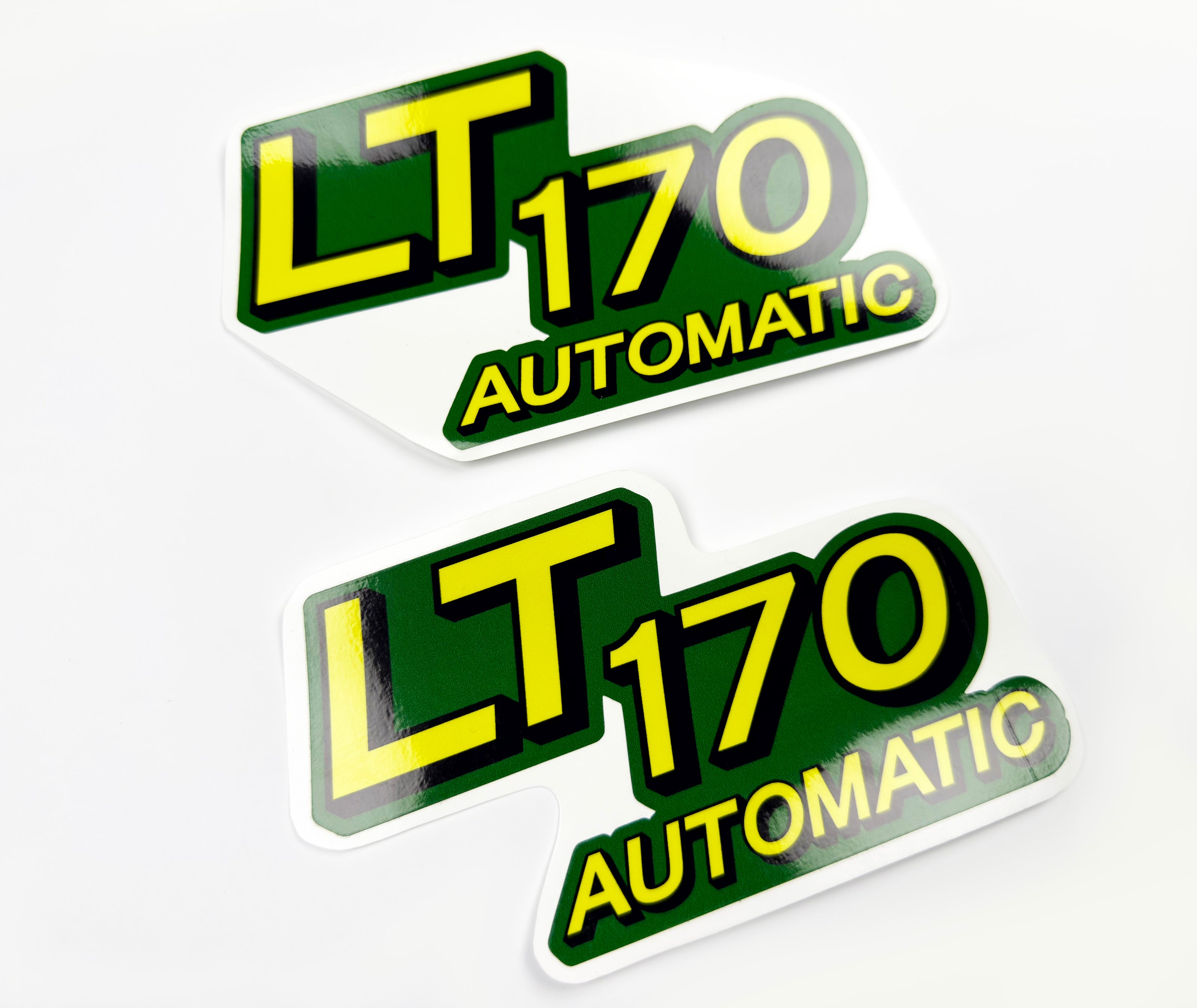 Replacement Vinyl Decal Set For LT170 Lawn Tractor Hood sticker handmade