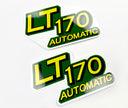 Replacement Vinyl Decal Set For LT170 Lawn Tractor Hood sticker handmade