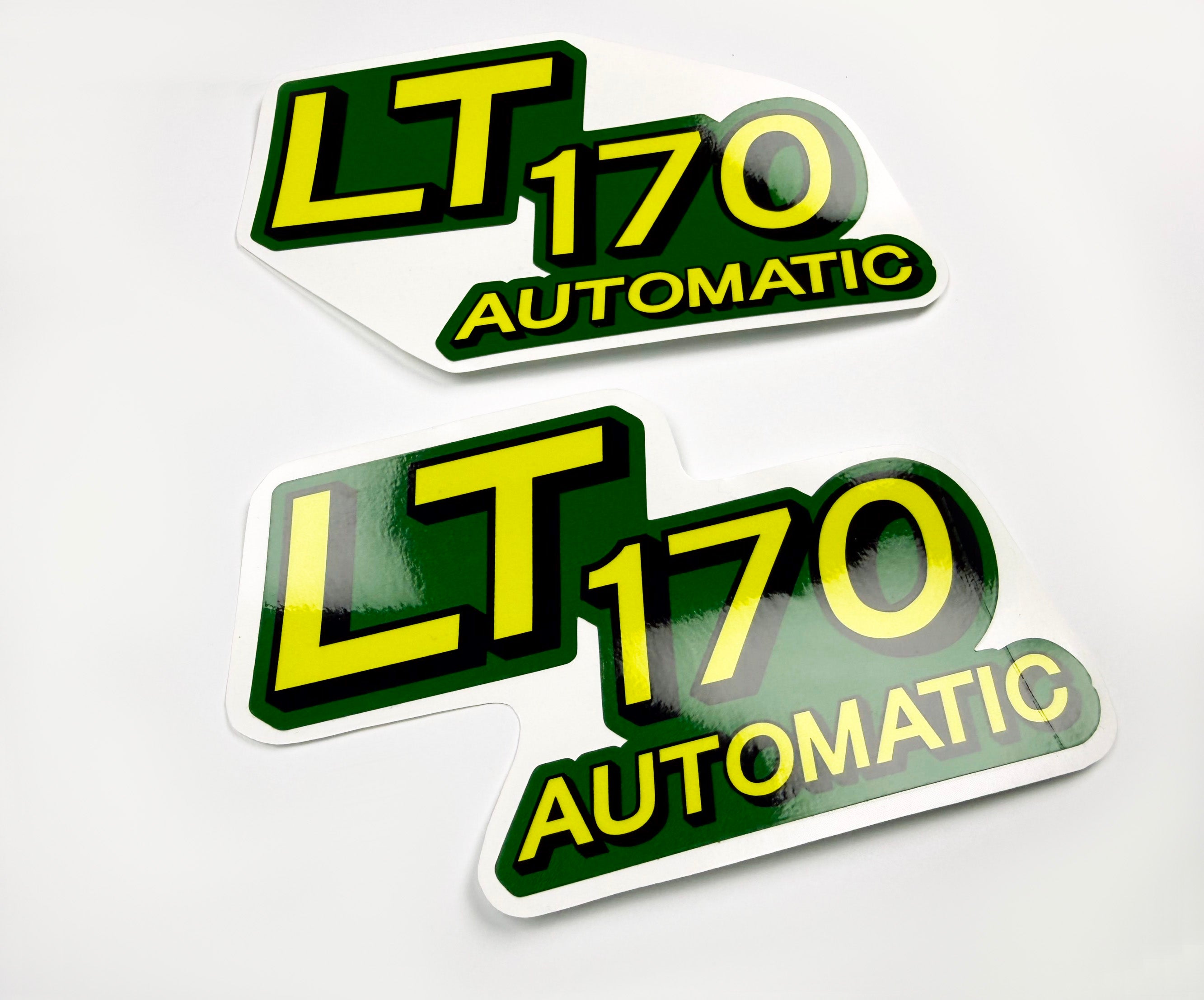 Replacement Vinyl Decal Set For LT170 Lawn Tractor Hood sticker handmade