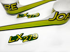 Replacement Vinyl Decal Set For LX 279 Lawn Tractor Hood, stickers set  Lawn Tractor Hood Handmade