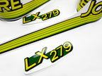Replacement Vinyl Decal Set For LX 279 Lawn Tractor Hood, stickers set  Lawn Tractor Hood Handmade