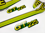 Replacement Vinyl Decal Set For GT 225 Lawn Tractor Hood, stickers Handmade