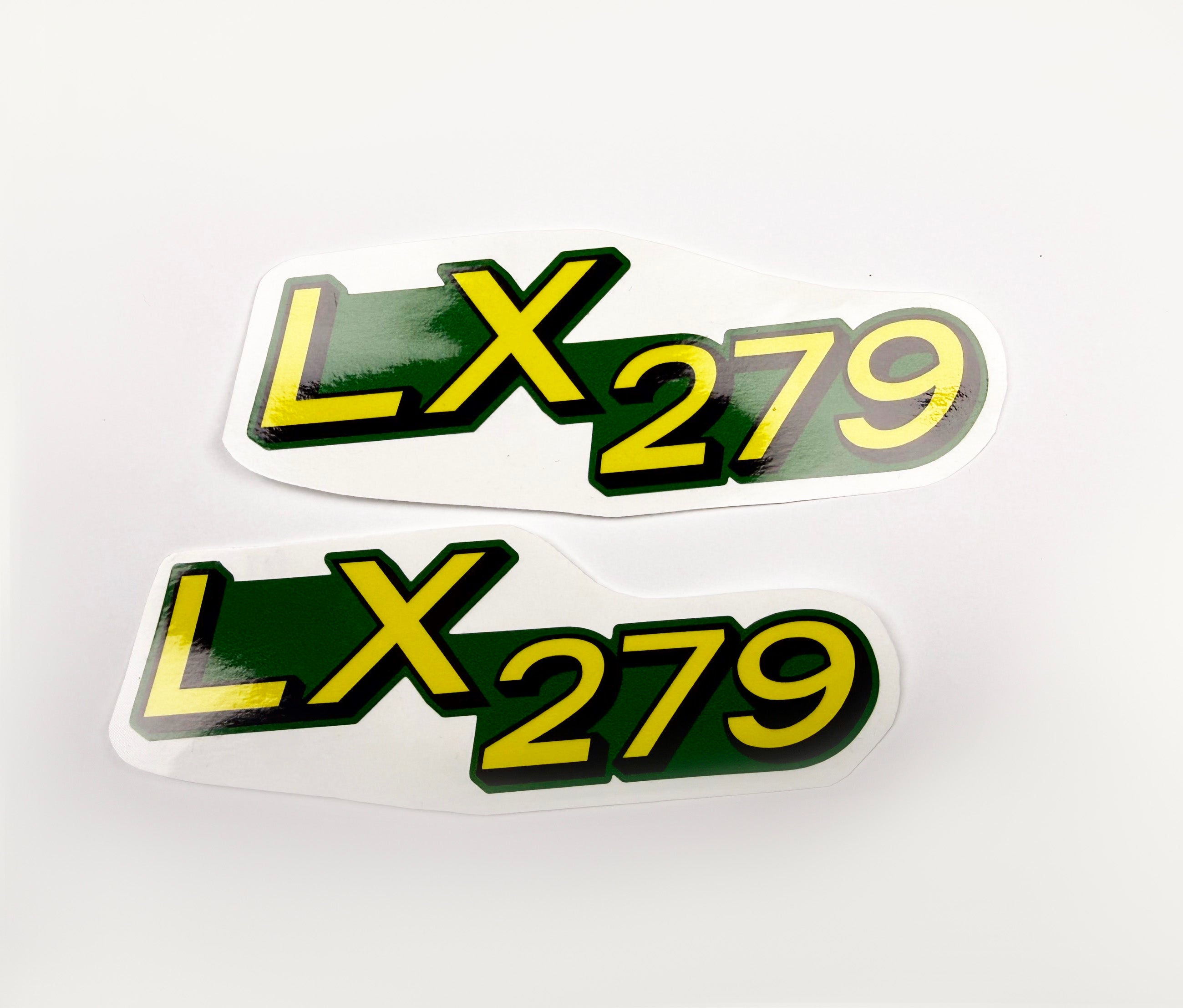 Replacement Vinyl Decal Set For LX279 Lawn Tractor Hood, stickers Handmade