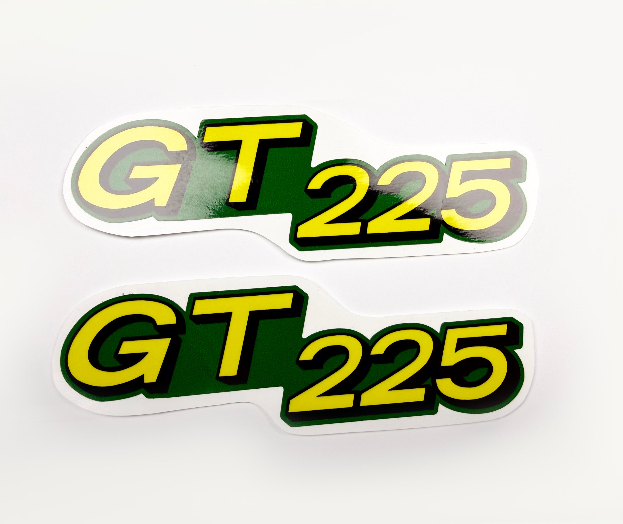 Replacement Vinyl Decal Set For GT225 Lawn Tractor Hood, stickers Handmade