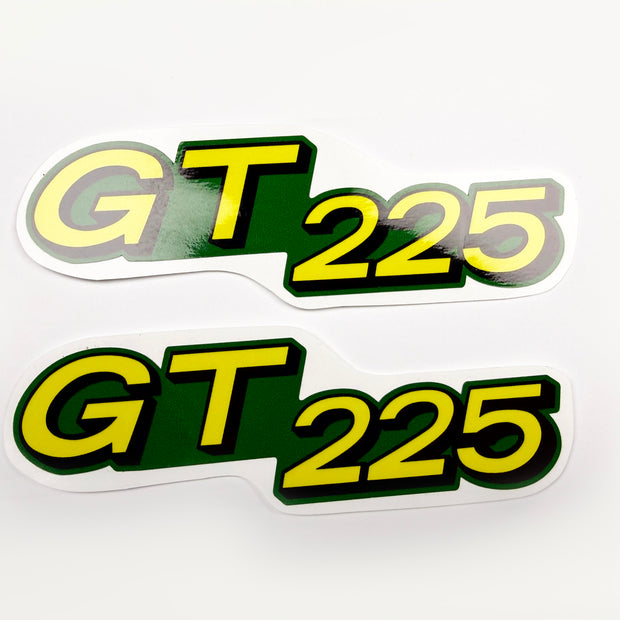 Replacement Vinyl Decal Set For GT225 Lawn Tractor Hood, stickers Handmade