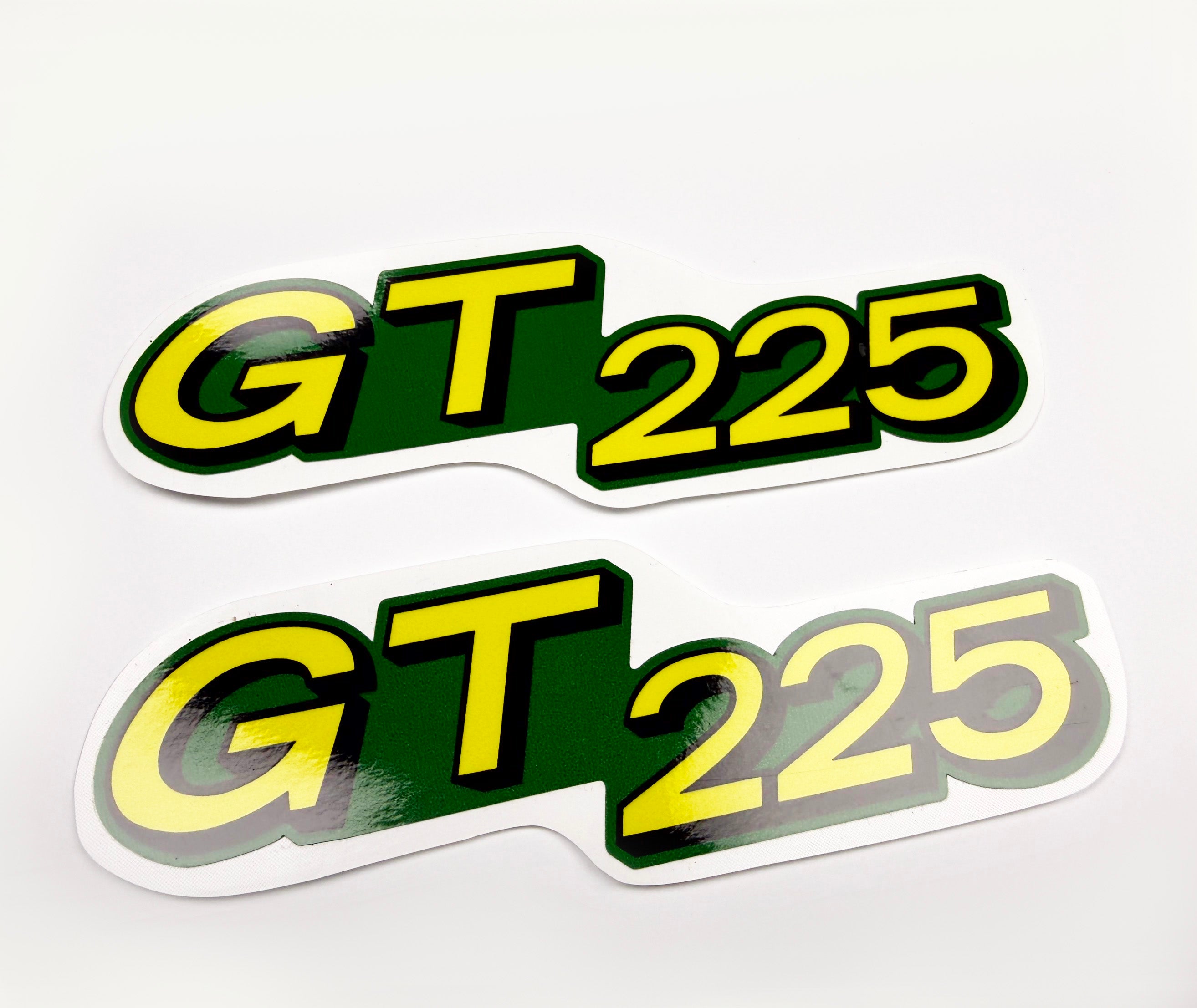 Replacement Vinyl Decal Set For GT225 Lawn Tractor Hood, stickers Handmade