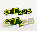Replacement Vinyl Decal Set For GT225 Lawn Tractor Hood, stickers Handmade