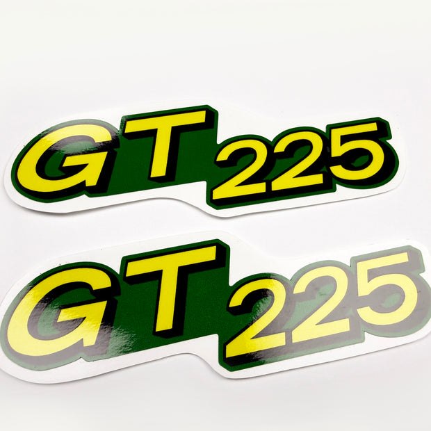 Replacement Vinyl Decal Set For GT225 Lawn Tractor Hood, stickers Handmade