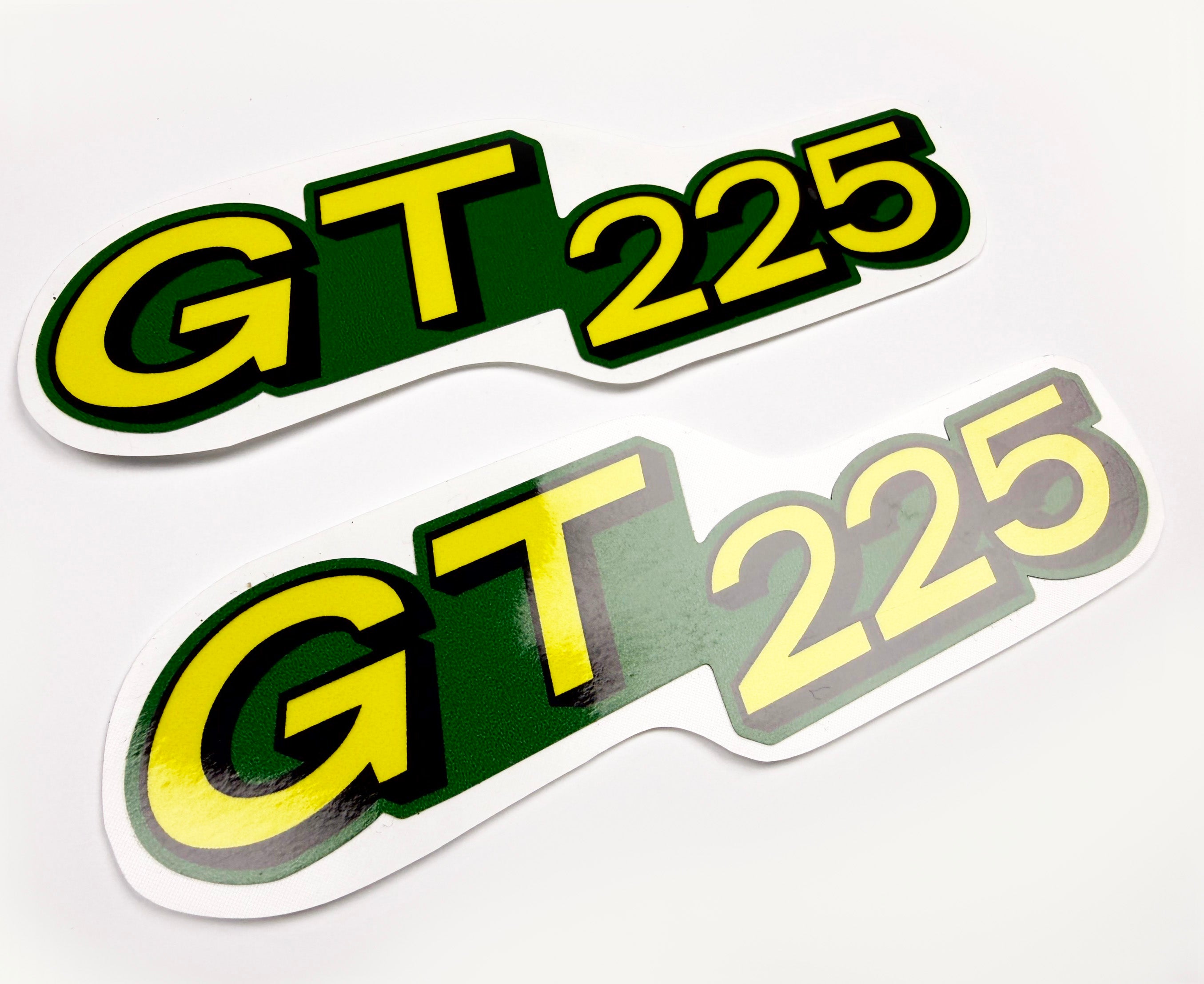 Replacement Vinyl Decal Set For GT225 Lawn Tractor Hood, stickers Handmade