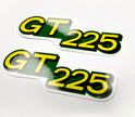 Replacement Vinyl Decal Set For GT225 Lawn Tractor Hood, stickers Handmade