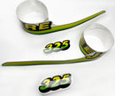 Replacement Vinyl Decal Set For 325 Lawn Tractor Hood, stickers set  Lawn Tractor Hood Handmade