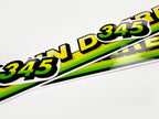 Replacement Vinyl Decal Set For 345 Lawn Tractor Hood, stickers set  Lawn Tractor Hood Handmade