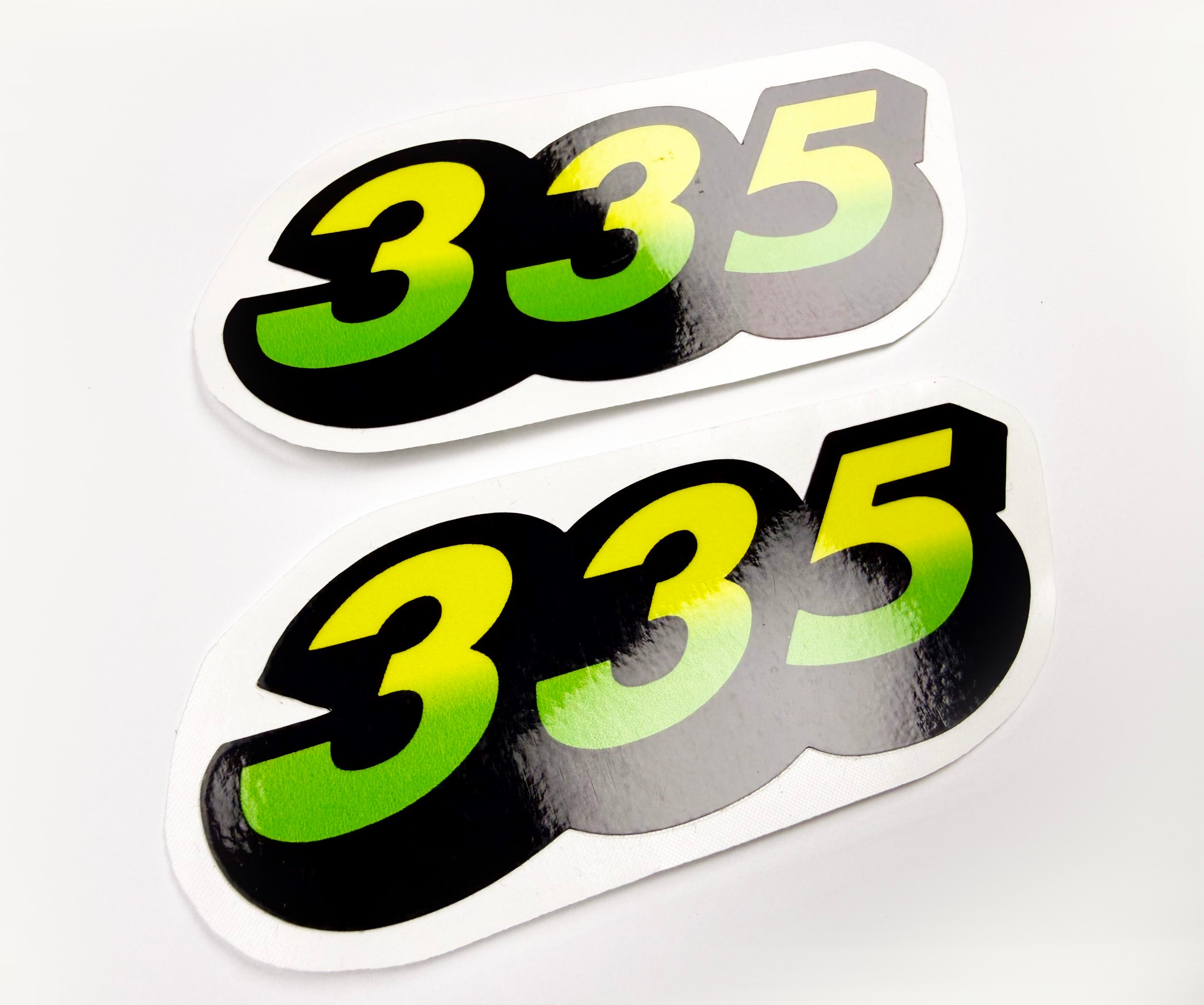 Replacement Vinyl Decal Set For 335 Lawn Tractor Hood, stickers Handmade