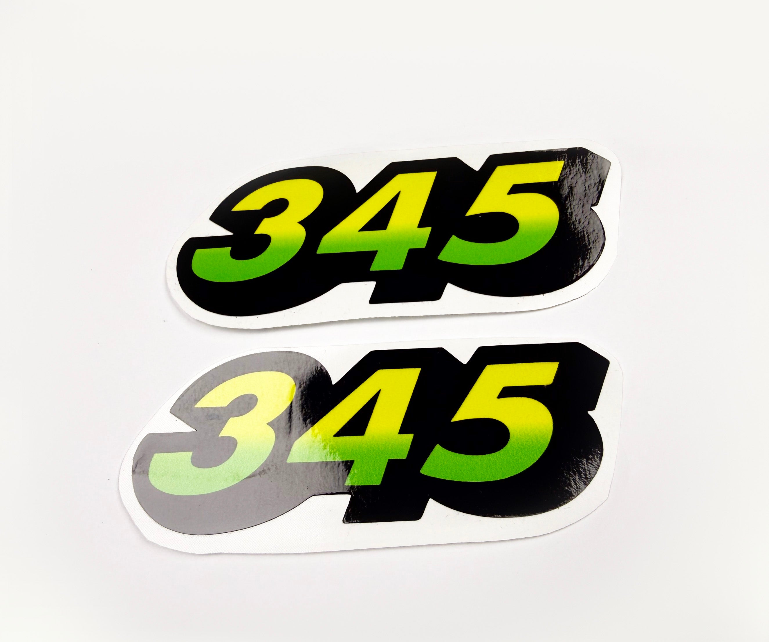 Replacement Vinyl Decal Set For 345 Lawn Tractor Hood, stickers Handmade