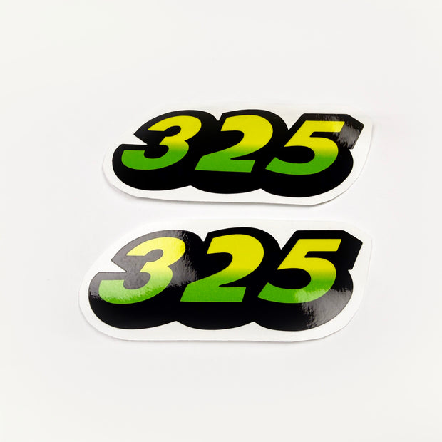 Replacement Vinyl Decal Set For 325 Lawn Tractor Hood, stickers Handmade