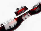 Vinyl red graphic decals set suitable for Mercury 115 hp two stroke outboard engine. Vinyl stickers kit for Mercury 115 hp Handmade