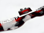 Vinyl graphic decals set suitable for Mercury 75 hp two stroke outboard engine. Vinyl stickers kit for Mercury 75 hp Handmade