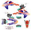 Graphic vinyl decals set for moto KTM SX SXF 125 150 250 350 450 2016-2018  Stickers vinyl kit for motorbike motorcycle without a headlight