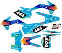 Graphic vinyl decals set for moto KTM SX SXF 125 150 250 350 450 2013-2015  Stickers vinyl kit for motorbike motorcycle without a headlight