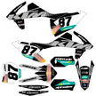 Graphic vinyl decals set for moto KTM SX SXF 125 150 250 350 450 2016-2018  Stickers vinyl kit for motorbike motorcycle without a headlight
