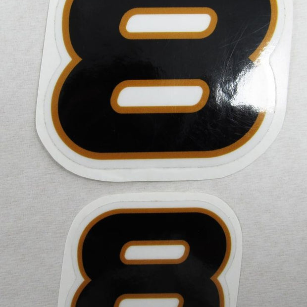 Vinyl graphic decal for Honds 8 four stroke outboard engine.Vinyl graphic sticker Number 8,number 8 separately for H 8 four stroke.